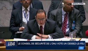 Le Conseil de sécurité "réclame" à l'unanimité un cessez-le-feu en Syrie