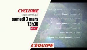 bande-annonce - CYCLISME - Strade Bianche 2018