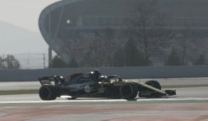 F1- La RS18 de Renault en action