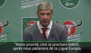 8es - Wenger : "Nous prendrons la Ligue Europa très au sérieux"