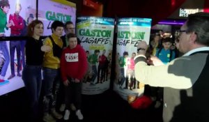 Les réactions du public pour " Gaston Lagaffe" au Palace de Martigues.