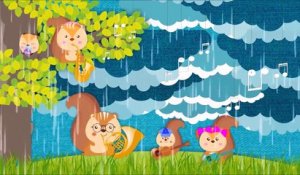 Rain Rain Go Avay + Wheels on The Bus | Nursery Rhymes & Song for Kids - KidsMegaSongs