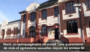 Nord: un quinquagénaire reconnaît "une quarantaine" de viols