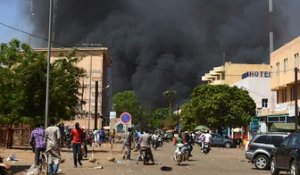 Les images pendant l'attaque à Ouagadougou