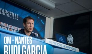 Replay | La conférence de presse de Rudi Garcia avant OM - Nantes