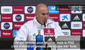 Football/Real Madrid: Zidane se méfie du PSG, même sans Neymar