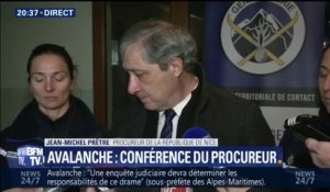 Avalanche meurtrière dans les Alpes-Maritimes: "Un risque a été pris par le guide", déclare le procureur de la République de Nice