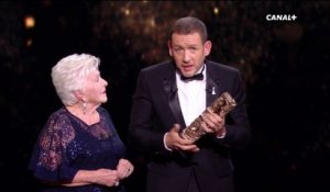 Dany Boon reçoit le César du public pour "Raid Dingue" - César 2018