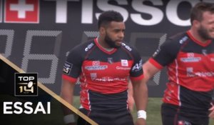 TOP 14 - Essai Daniel IKPEFAN 1 (USO) - Oyonnax - Paris - J19 - Saison 2017/2018