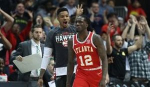 NBA : Taurean Prince clutch dans le match des cancres