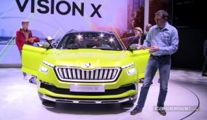 Skoda Vision X Concept : le couteau suisse - En direct du salon de Genève 2018