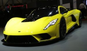 Hennessey Venom F5 en direct du salon de Genève 2018