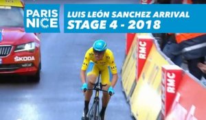 Luis León Sánchez arrival - Étape 4 / Stage 4 - Paris-Nice 2018