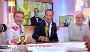 Alexandre Desplat superstar ! - C à Vous - 08/03/2018