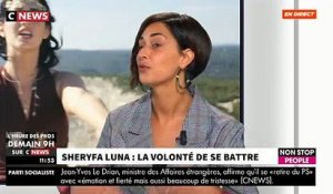 Malade, arnaquée par ses producteurs... Sheryfa Luna raconte ses années difficiles sur le plateau de "Morandini Live" - VIDEO