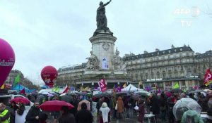 Journée des droits des femmes: manifestation à Paris