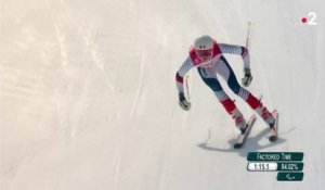 Descente Hommes (Debout)De l'argent pour Bauchet ! - Jeux Paralympique