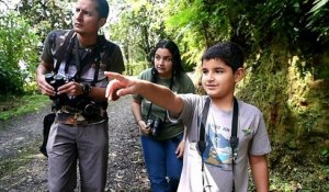 Colombie: un jeune passionné au royaume des oiseaux