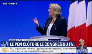 "En finir avec Mai 68 fait partie de notre projet", déclare Le Pen à Lille