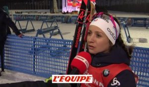 Chevalier «Je suis allée la chercher» - Biathlon - CM (F)