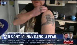 Johnny Hallyday: ces fans qui se font tatouer