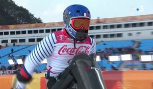 Super Combiné (Assis). Frederic Francois obtient l'argent ! - Jeux Paralympiques 2018