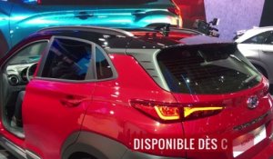 La Hyundai Kona EV en vidéo depuis le salon de Genève 2018