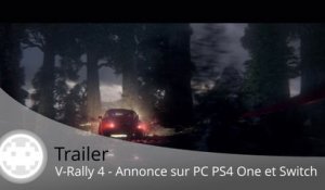 Trailer - V-Rally 4 - Trailer d'annonce sur PC, PS4, One et Switch