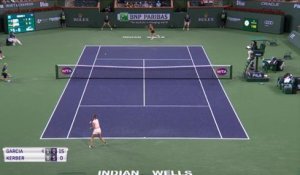 Indian Wells - Garcia n'a pas fait le poids face à Kerber (6-1, 6-1)