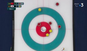 Jeux Paralympiques - Curling fauteuil - Le coup de maître chinois