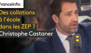 Des collations à l'école dans les ZEP ? "Toutes les mesures qui contribuent à faire la promotion de nos produits agricoles locaux, et je le souhaite, bio, permettront d'améliorer les conditions d'alimentation de nos enfants" réagit Christophe Castaner