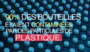 L'eau en bouteille est contaminée par le plastique