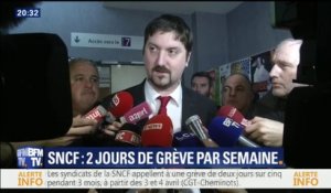 La grève de la SNCF s'étalera sur 36 jours à partir du 3 avril, annoncent les syndicats