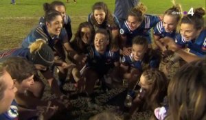 Six nations Femmes : la joie de l'équipe de France, lauréate du tournoi !