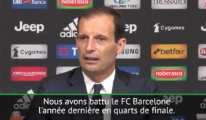Quarts - Allegri: 'Nous avons battu le Barça, nous pouvons battre le Real"