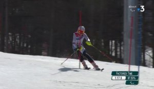 Jeux Paralympiques - Ski Alpin - Slalom Hommes (Debout) : L'argent pour Arthur Bauchet !