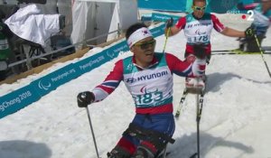 Jeux Paralympiques - Ski de fond - 7,5 km Hommes (assis) - L'or pour Sin devant son public