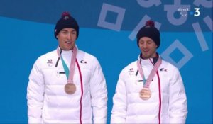 Jeux Paralympiques - Biathlon - Anthony Chalençon reçoit sa médaille de bronze