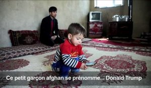 Afghanistan: un bébé nommé Donald Trump fait polémique