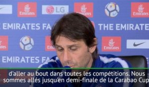 FA Cup - Conte : "Chaque trophée est important pour Chelsea"