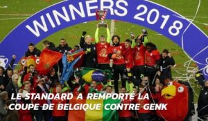 Grâce à Emond, le Standard remporte la Coupe de Belgique en prolongation face à Genk