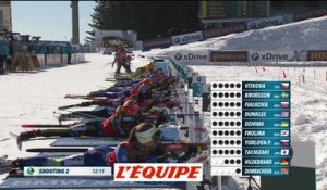 Le résumé vidéo de la poursuite féminine - Biathlon - CM (F)