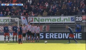 Pays-Bas - Schöne et Ziyech régalent sur coups francs pour l'Ajax Amsterdam