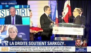 Garde à vue de Nicolas Sarkozy: "Je trouve ça étonnant, il ne s'est jamais dérobé à la justice", Nadine Morano