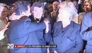 Nicolas Sarkozy : l'ex-président en garde à vue