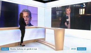 Justice : la garde à vue de Nicolas Sarkozy se poursuit