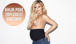 Khloe K. pose topless pour sa ligne de vêtements