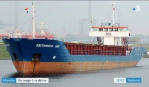 Manche : un cargo à la dérive