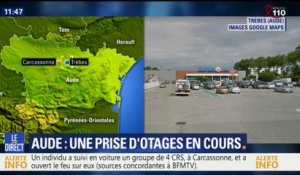 Aude : un même individu a pris pour cible des CRS avant de se rendre dans un supermarché pour une prise d'otages