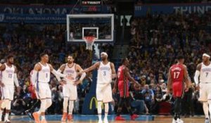 NBA : Le Thunder évite le feu devant Miami